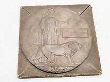 ROBERT GARNETT 13205 BORDER REGT 1916 FLANDERS LORD   KIA DEATH PENNY PLAQUE