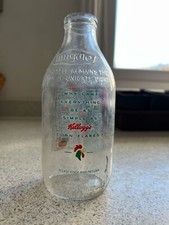 Vintage advertising glass milk - vintage,