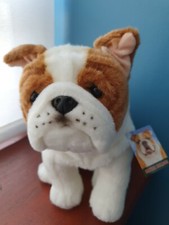 British Bulldog teddy BRITISH BULLDOGS soft toy dog plush toys English Bull dogs