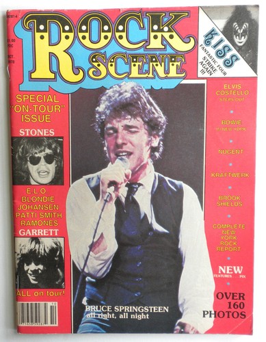 Vintage rock scene magazine - vintage,