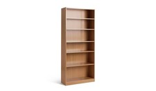 Maine Deep Bookcase Oak Effect