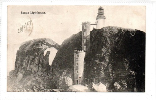 Sanda lighthouse argyll - sanda, lighthouse: