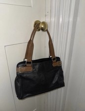 Black Leather Shoulder Bag