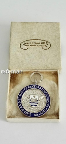 1954 solid silver swansea - swansea, &