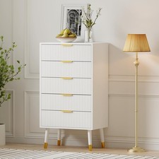 5-Drawer Dresser Large Modern