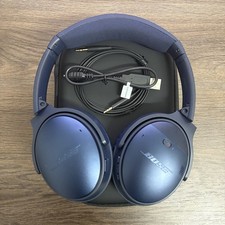 Bose QuietComfort QC 35 II Noise Cancelling Wireless Over-Ear Headphones - Blue