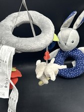 Ikea GULLIGAST Design Stina Lanneskog Baby Mobile Toy & Bunny Rabbit Rattle