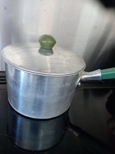 Saucepan dandy vintage green - vintage,,