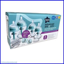 Tommee Tippee Newborn Baby Bottle Starter Set Advanced Anti-Colic 0m+ 9 Piece