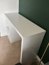 KALLAX Desk White Modern Computer PC Laptop Desk Study Table Home Office