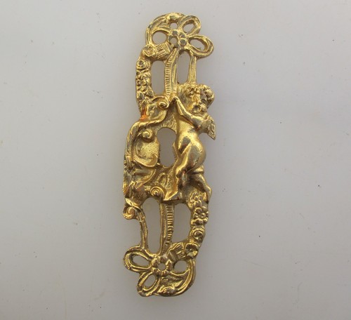 Vintage brass keyhole - vintage,