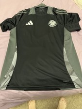 Celtic Training Football Shirt Adults Large Adidas 