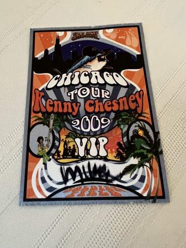 Kenny chesney vip - chesney, backstage