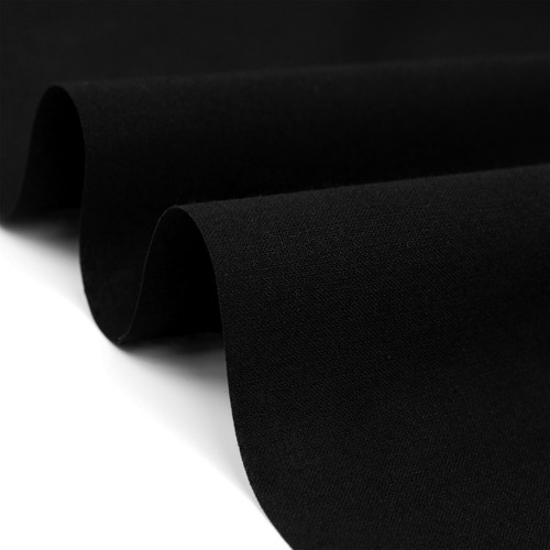 Black 100 cotton calico - black,