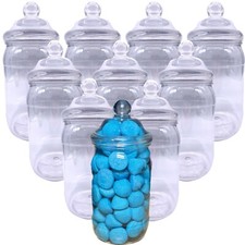 Plastic storage jars - jars, pack