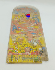 NODDY BAGATELLE GAME. PLASTIC WITH METAL BACKING. PINBALL TOY. 15.5" x 6.5"