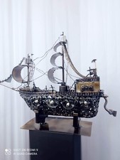 Scrap Metal Art - Boat -