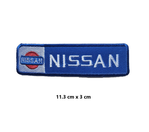 Nissan embroidered patch sew - embroidered,