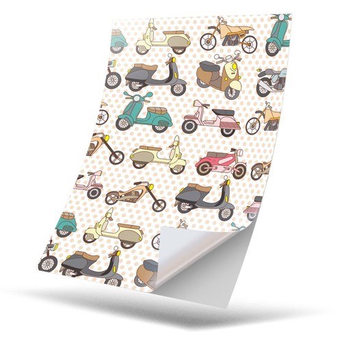Vinyl sticker scooter - vinyl,