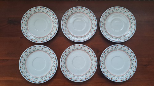 Crown dynasty plates - dynasty, x6
