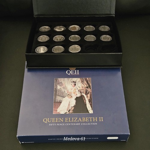 Set fifty pence - set, of