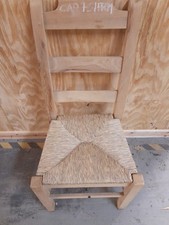 Replacement Chair Seat Inserts In Natural Strong Woven Rush New Set of 2