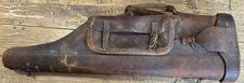 Antique leather leg - antique, o