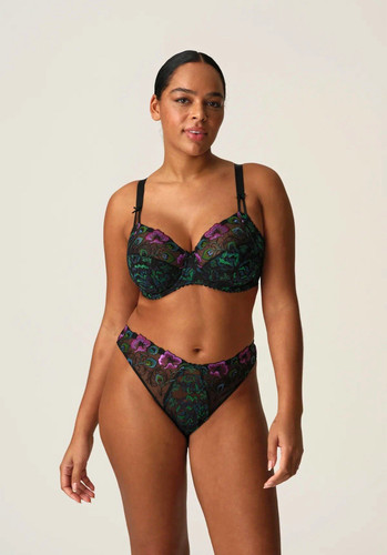 Prima donna black purple - black, green
