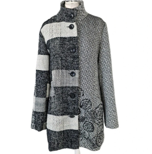 Desigual womens black white - black,