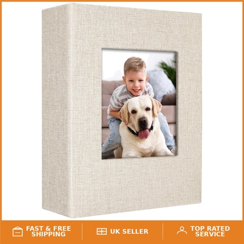 Personalized linen photo album - photo,