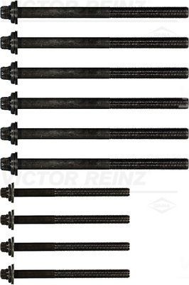 Cylinder head bolt - head, victor