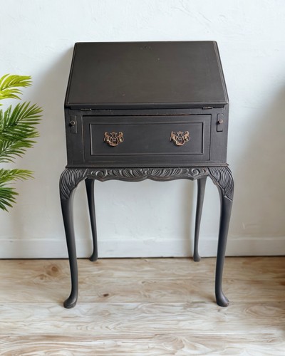 Vintage black painted - black, |