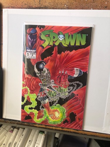 Spawn original artwork blank - spawn,