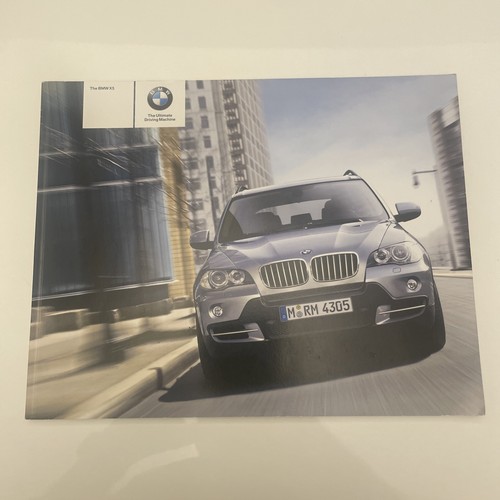 2008 bmw brochure xdrive - x5,