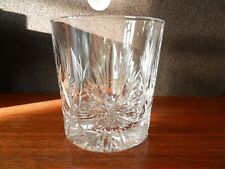 Edinburgh crystal Star of Edinburgh Whisky whiskey glass x1 Signed. 2 Available