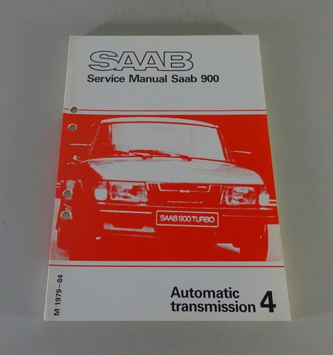Workshop manual saab - manual, 900
