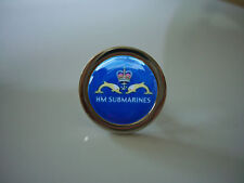 HM SUBMARINES MILITARY TIE LAPEL SUIT PIN NEW