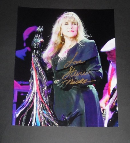 Signed fleetwood mac stevie - fleetwood,