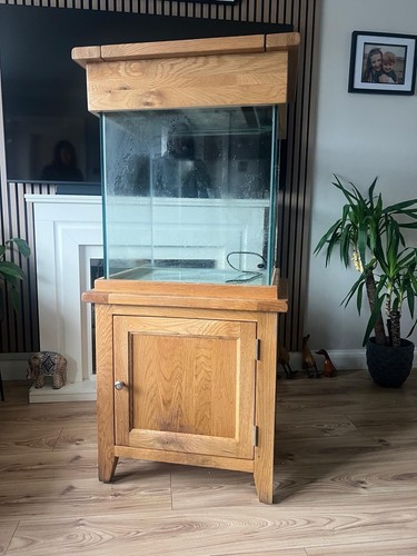 Aqua oak large - oak, cube