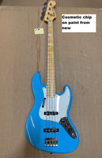 Fender Guitars - Made In Japan Ltd International Colour Jazz Bass, Maui Blue