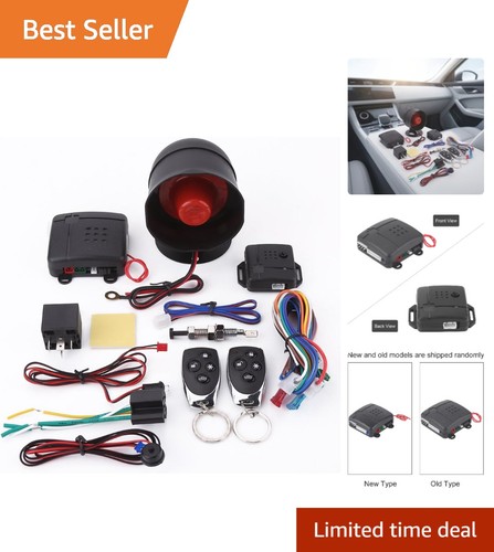 User friendly car alarm - car, with