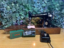 Singer 99K 1936 Electric Sewing Machine in Hard Case & Accessories -  PAT Tested