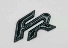 Gloss Black FR Rear Badge