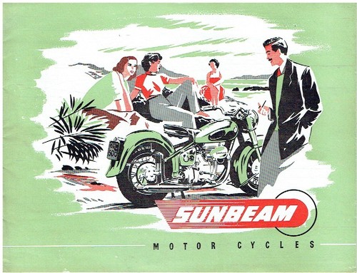 Sunbeam 500cc model s8 - sunbeam, &