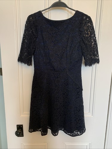 Reiss navy lace - navy, dress