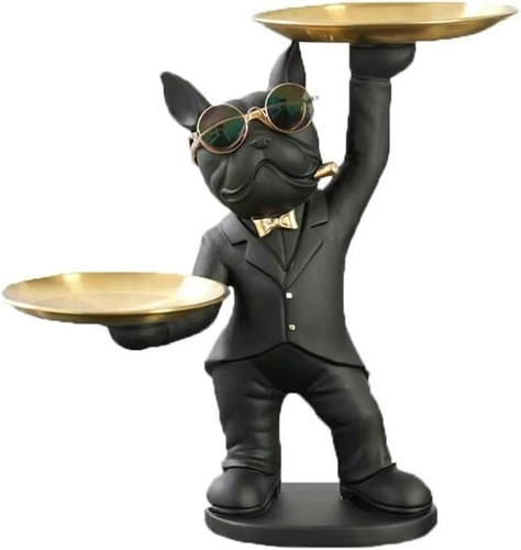 Adorable french bulldog - french, statue