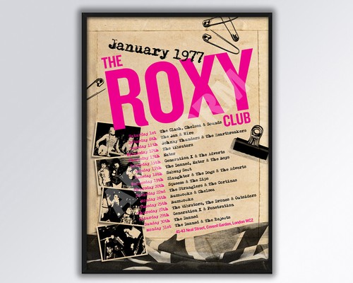 The roxy club january 1977 - club,