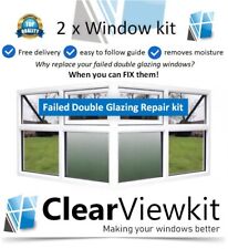 2 x Window kit Clear your