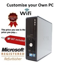 FCS FAST DELL OPTIPLEX 790 CUSTOMISE YOUR OWN DESKTOP PC COMPUTER WINDOWS