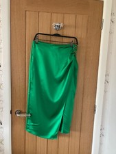 Bnwt zara green satin finish - green, satin-finish